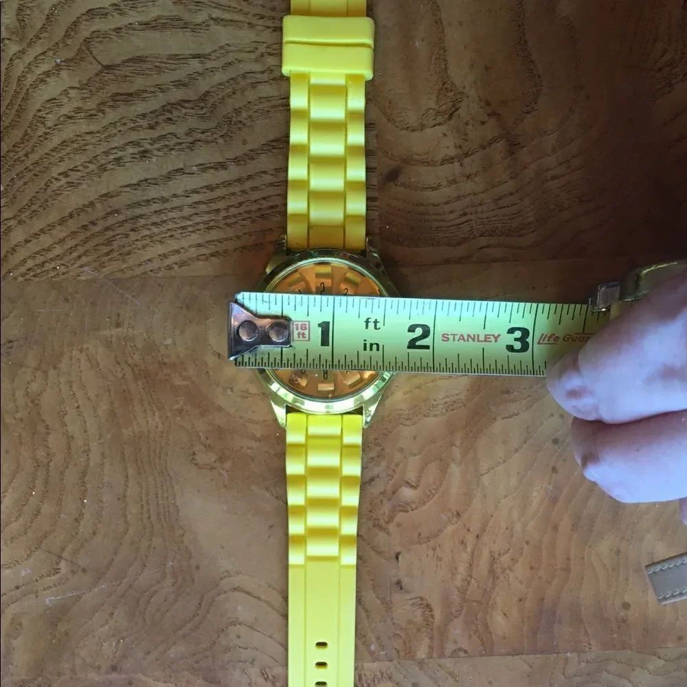 Yellow Rubber Watch!! - Picture 5 of 13